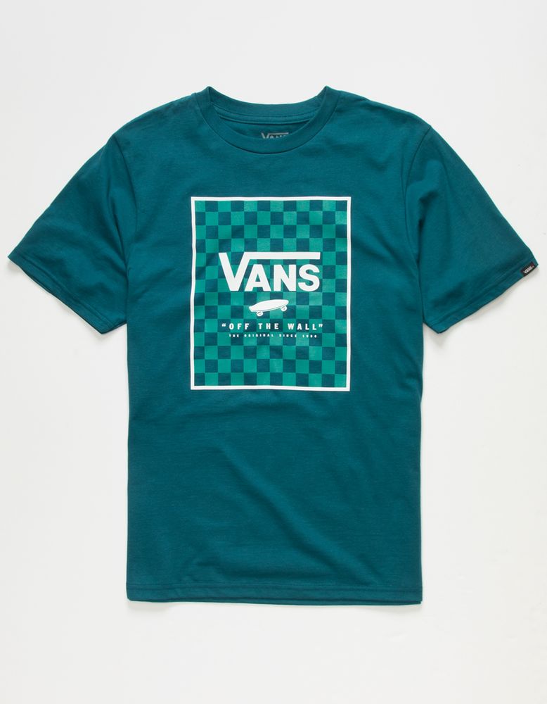 VANS Print Box Checkerboard Boys T-Shirt