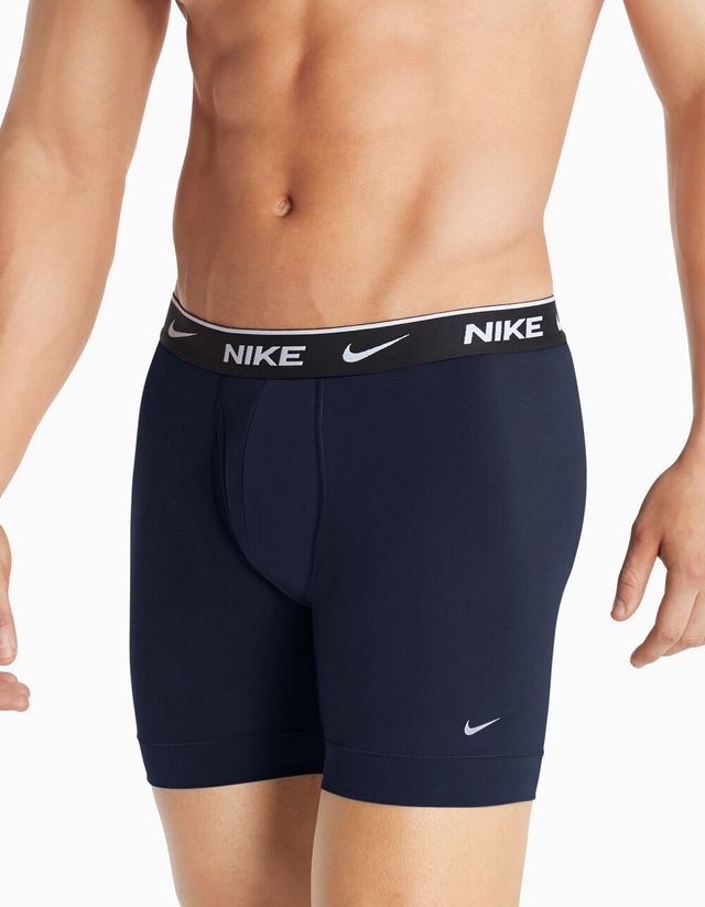 Buy Nike Everyday Cotton Stretch Brief Slip 3 Pack Men White