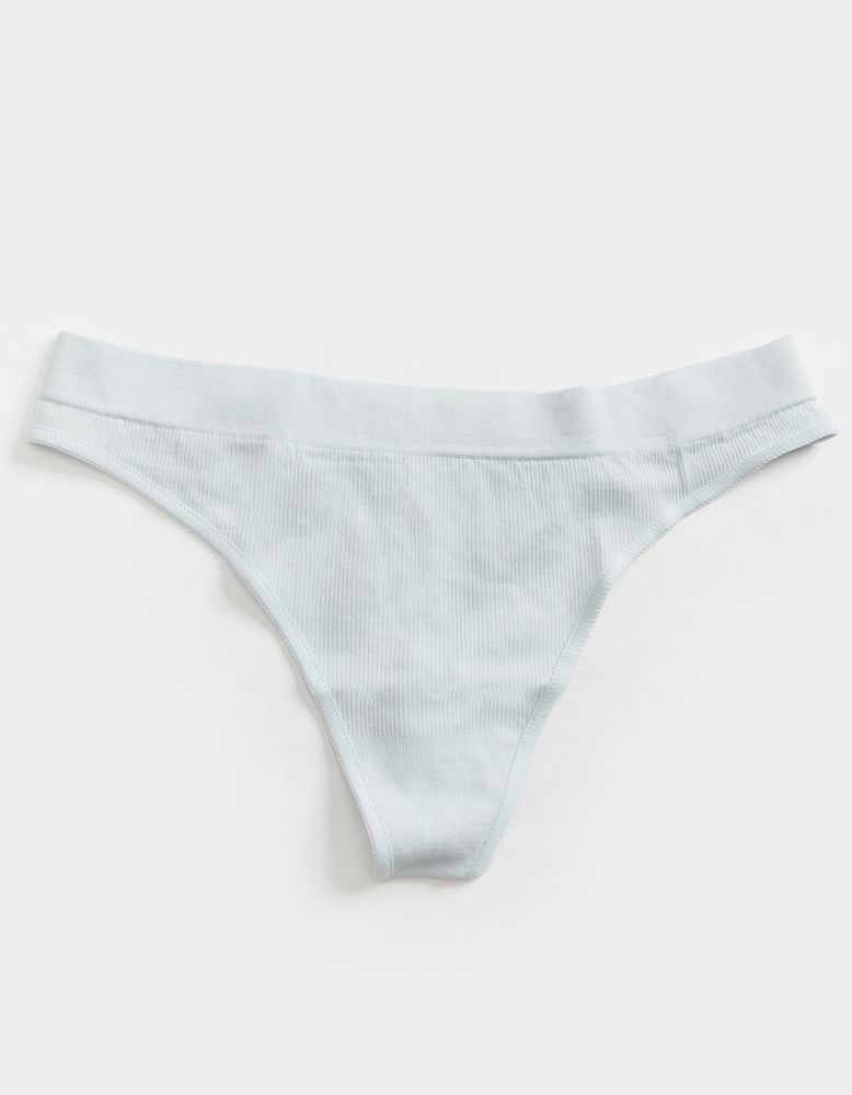 FULL TILT Seamless Baby Blue Thong