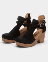 FREE PEOPLE Cedar Black Clogs