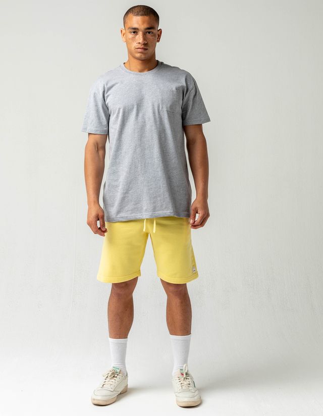 John Galt Gray Summer Sweat Shorts