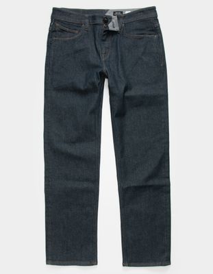 VOLCOM Solver Indigo Rinse Modern Straight Jeans