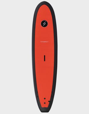 FORMULA FUN 7'10" Rojo Rocket Longboard Surfboard