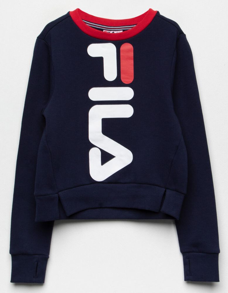 FILA Miss Mona Navy Girls Sweatshirt