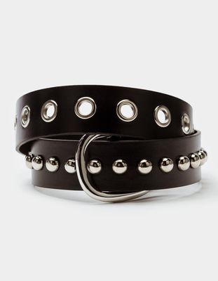 Grommet Ball Stud Belt