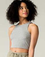 FREE PEOPLE FP Movement High Neck Ribbed Crop Tank