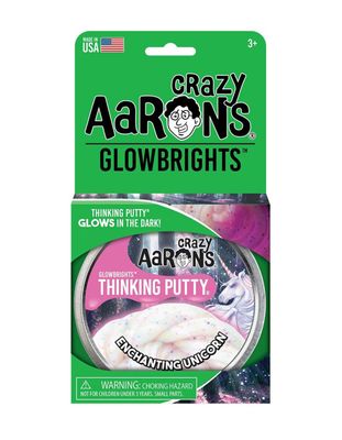 CRAZY AARONS Glow Bright Enchanting Unicorn Thinking Putty