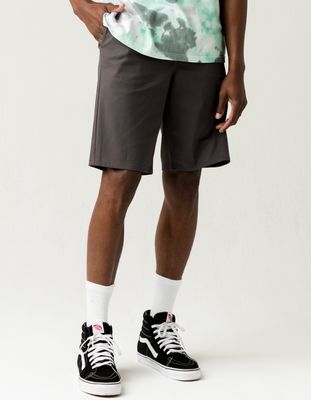 RSQ Long Charcoal Chino Shorts