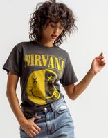 LIVE NATION Nirvana Smiley Boyfriend Tee