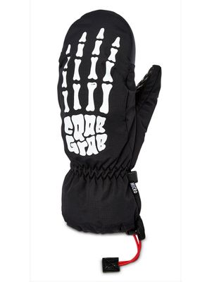 CRAB GRAB Micro Mitt Kids Black & White Mittens