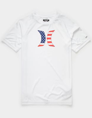 HURLEY Icon Flag Boys UPF 50 T-Shirt