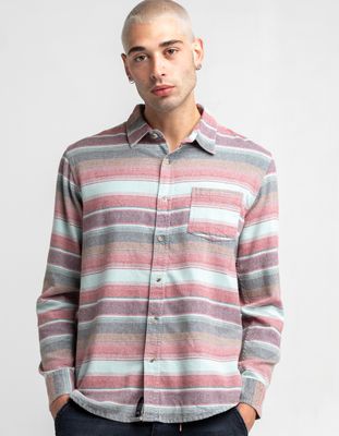 RSQ Stripe Flannel Shirt