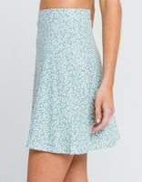 SKY AND SPARROW Floral Skater Skirt