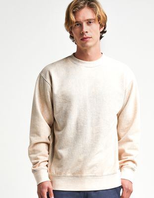 Rsq Solid Crewneck Fleece Sweatshirt - Heather Gray - XX-Large