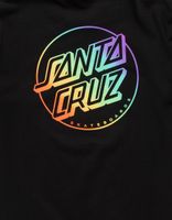 SANTA CRUZ Opus Dot Rainbow T-Shirt