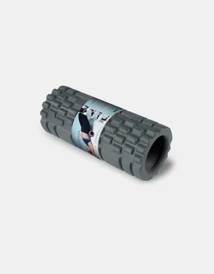 LOMI Fitness Gray Yoga Foam Roller