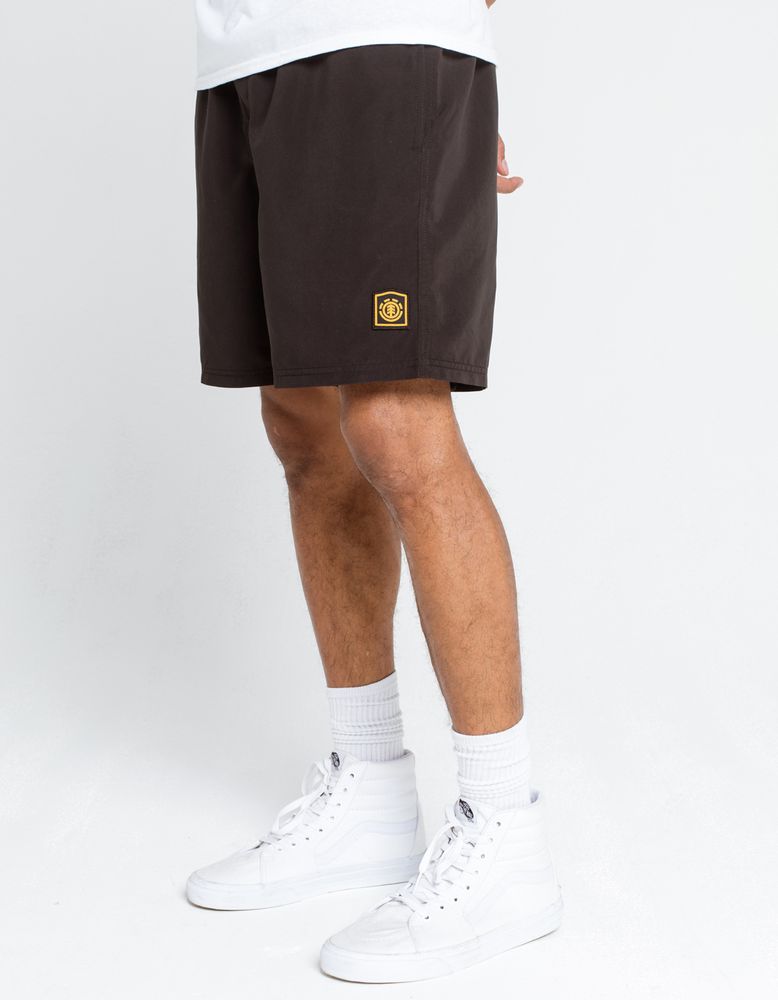 ELEMENT Canyon Black Volley Shorts