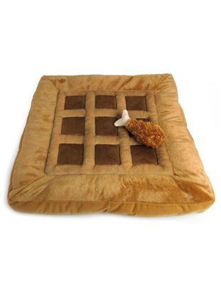 TONBO Chicken & Waffles Pet Bed and Toy