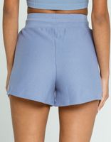 RSQ Blue Fleece Sweat Shorts