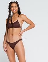 DAMSEL Flat Rib Cheeky Bikini Bottoms