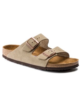 BIRKENSTOCK Arizona Soft Footbed Taupe Sandals