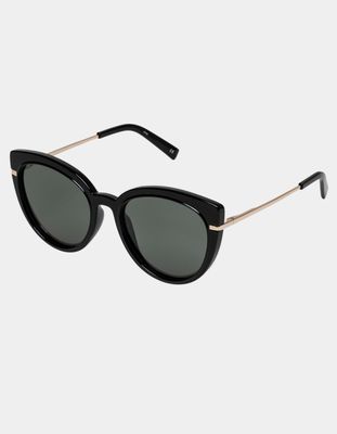 LE SPECS Promiscuous Black Polarized Sunglasses