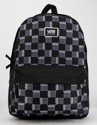 VANS Realm Classic Word Check Backpack