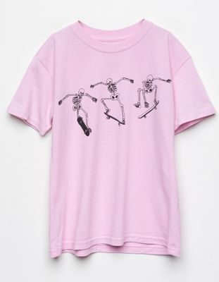 FULL TILT Skeleton Skater Oversized Tee