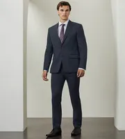 Modern Fit Check Wool Suit