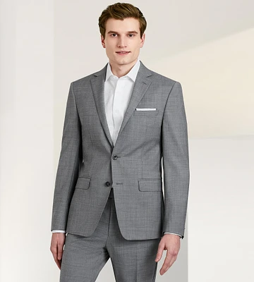 Slim Fit Stretch Solid Suit