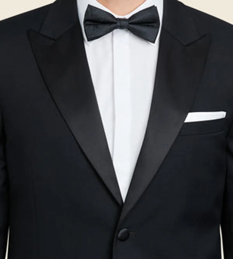 Slim Fit Stretch Peak Lapel Tuxedo