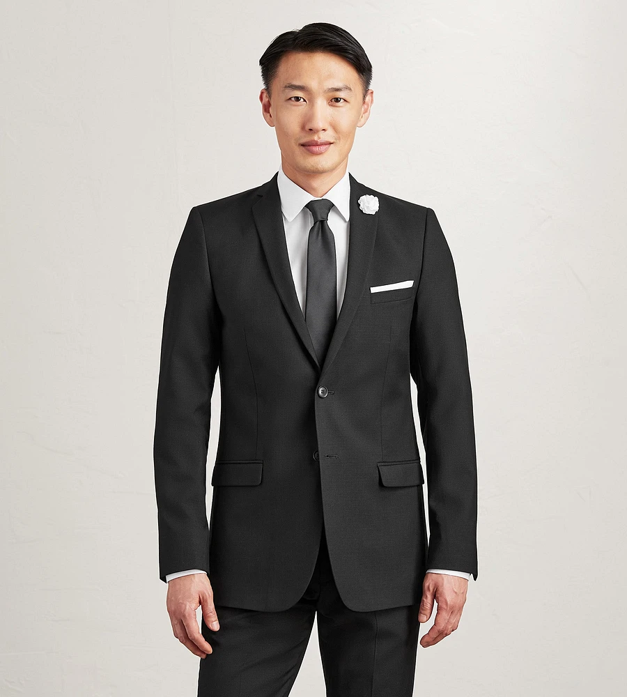 Modern Fit Solid Suit Jacket