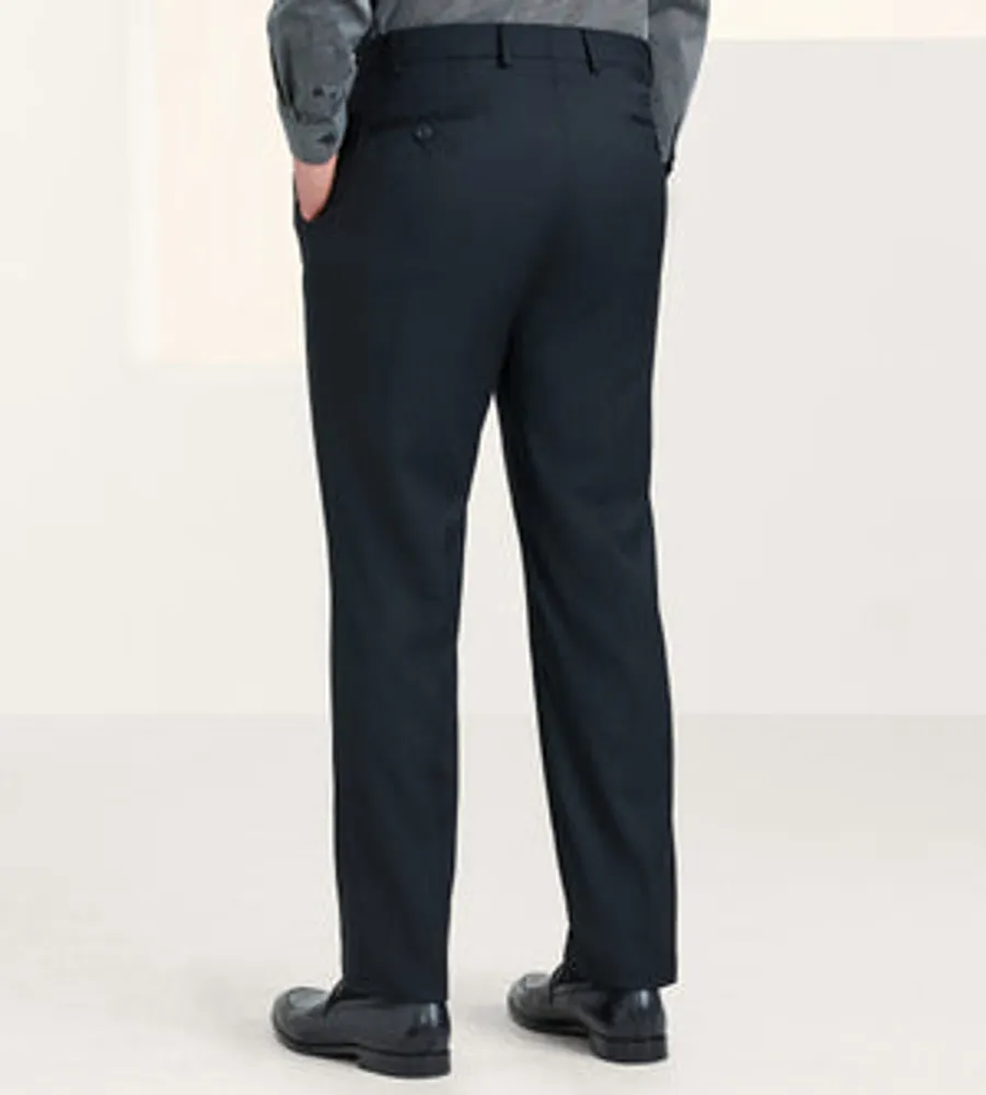 Slim Fit Stretch Solid Suit Separate Pants