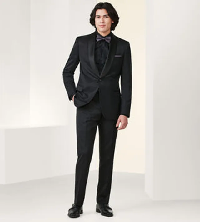 Slim Fit Stretch Shawl Collar Tuxedo