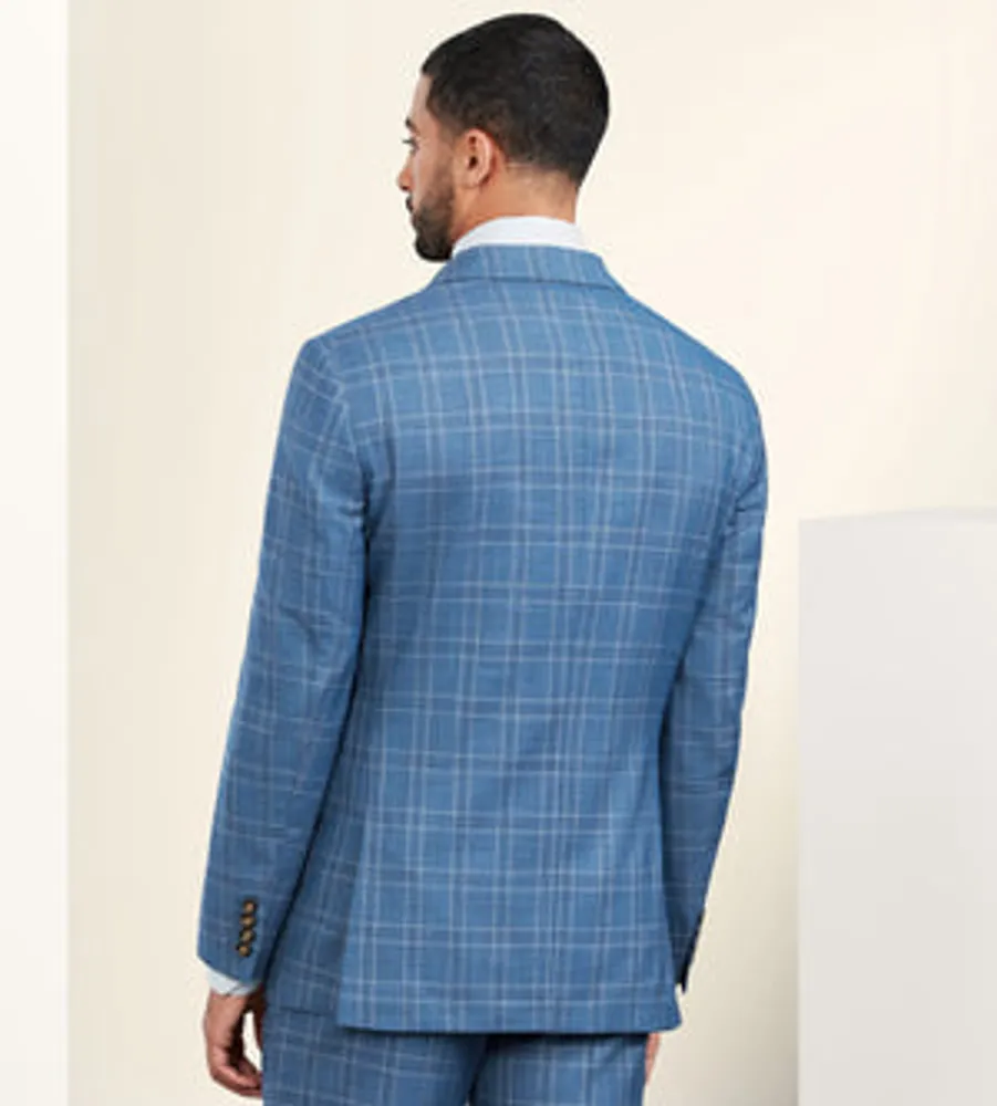 Modern Fit Check Suit Separate Jacket
