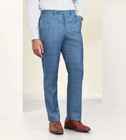 Modern Fit Check Suit Separate Pants