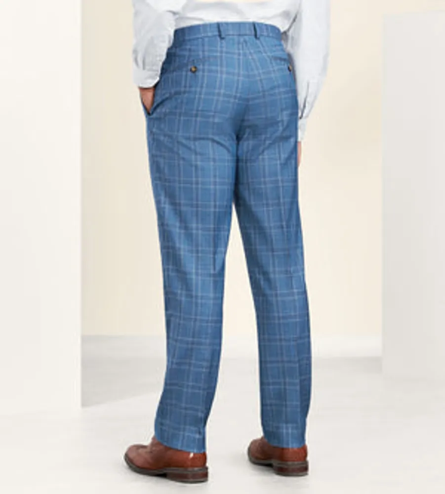 Modern Fit Check Suit Separate Pants