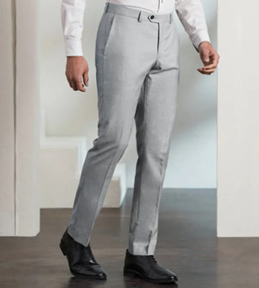 Slim Fit Stretch Suit Separate Pants