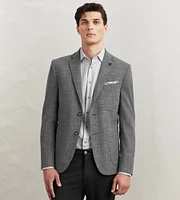 Modern Fit Textured Solid Sport Jacket