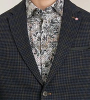 Modern Fit Woven Check Sport Jacket