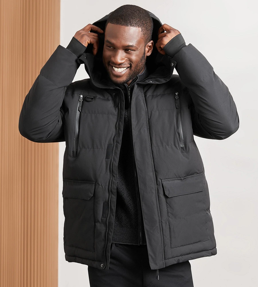 Removable Hood Parka