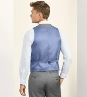 Slim Fit Stretch Suit Separate Vest