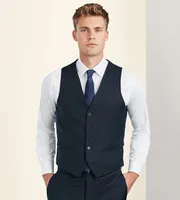 Slim Fit Stretch Suit Separate Vest