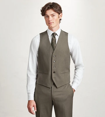 Light Brown Suit Vest