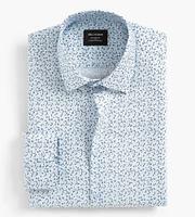 Modern Fit Non-Iron Printed Sateen Dress Shirt