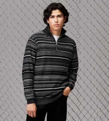 Ardene Mock Neck Tunic Sweater in Light Grey, Size, Polyester/Nylon/Elastane, Eco-Conscious