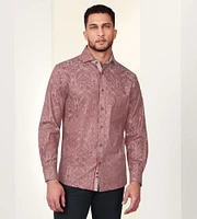 Modern Fit Long Sleeve Sport Shirt