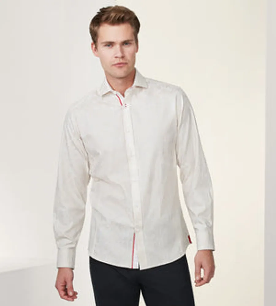 Modern Fit Long Sleeve Sport Shirt