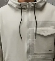 Modern Fit Full-Zip Fleece Hoodie