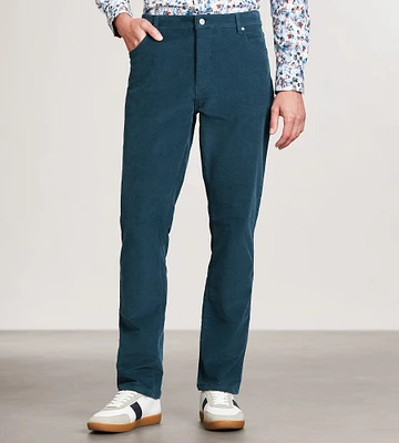 Modern Fit Five-Pocket 360° Stretch Corduroy Pants